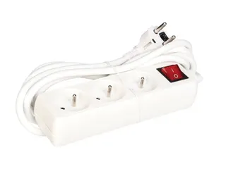 3-voudige Stekkerdoos Met Schakelaar 3 M Kabel - 1