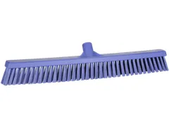Vikan Hygiene combiveger hard/zachte vezels 610mm paars
