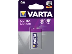 Batterij VARTA Ultra lithium 9Volt