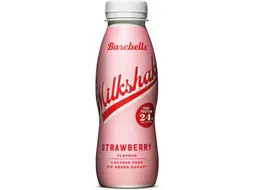Milkshake Aardbei Flesje 33 CL Tray 8 Stuks