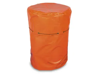 afdekkap,v. verwarmingsmantel,v. vaten,PVC,oranje,Waterdicht - 1