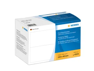HERMA 4319 Frankeeretiketten dubbel 163x45mm 1000 stuks - 1