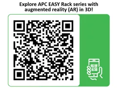 APC NetShelter Easy ER6402 - 24U/HE, 600mm(b) x 1000mm(d) 19 inch IT r