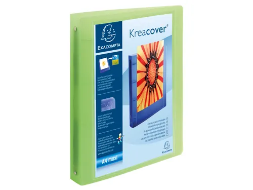 Exacompta Personaliseerbare Ringmap Kreacover A4+ Pp 4r Assorti