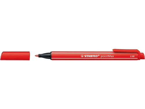 Viltstift STABILO pointMax 488/48 karmijnrood