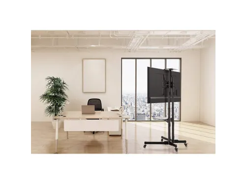 Trolley voor TV’s en monitoren, voor schermen 37 inch–65 inch, VES