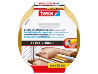 Tapijttape extra sterk tesa 5686 50mmx10m dubbelzijdig - 2