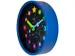 Horloge murale NeXtime 'Apollo' Ø30cm plastique bleu