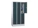 armoire multicases,HxlxP 1850x900x500mm,RAL7035,face avant RAL7016