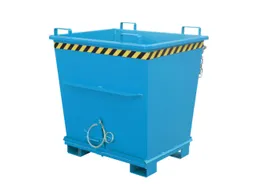 Bodemklepcontainer 1271x1040x1200mm 1m³ 2000kg Ral5012