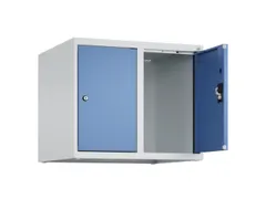 opzetkast,v. locker,2vak.,vak B 300mm,HxBxD 500x600x500mm,cilinderslot