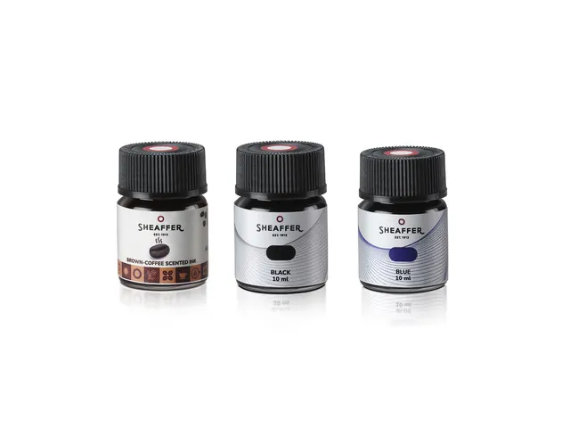 Coffret cadeau stylo plume Sheaffer 100 M Coffee ed. Matt brown 3x10ml
