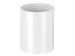 Ronde Papierbak Metaal 15 Liter Grijs/Wit