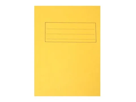 Dossiermap 3 Kleppen Geel A4 250 Gram