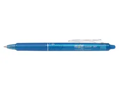 Rollerpen Pilot Frixion Ball Clicker 0.7mm Medium punt Lichtblauw