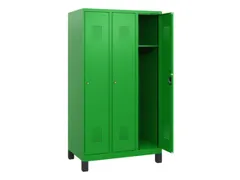 schoollocker,HxBxD 1630x900x500mm,3vak,vak B 300mm,cil.-slot,voeten