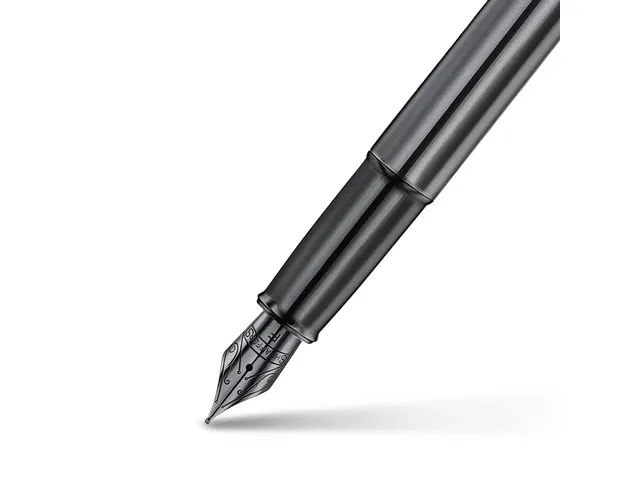 Vulpen Sheaffer 100 E9375 F Ionic Shiny dark grey gunmetal