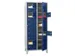 Armoire à Linge 1850x770x500 2x10 Cases Corps Ral7035 Portes Ral5010