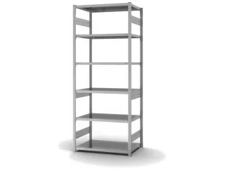 systeemstelling,grondveld,HxBxD 2500x1060x635mm,vakl. 240kg - 2