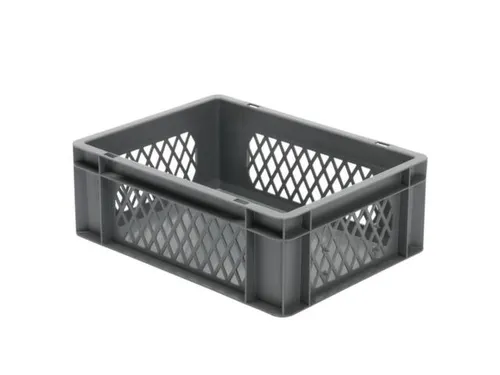 Euronorm-Stapelbak 13l H X L X B 145x400x300mm Grijs