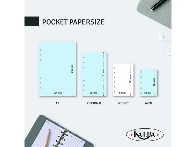 Agendavulling 2026 Kalpa Pocket 7dagen/2pagina's
