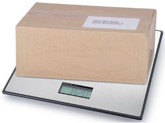 pakketweegschaal MAULglobal, weegt tot 25 kg | Pakketwegers.nl