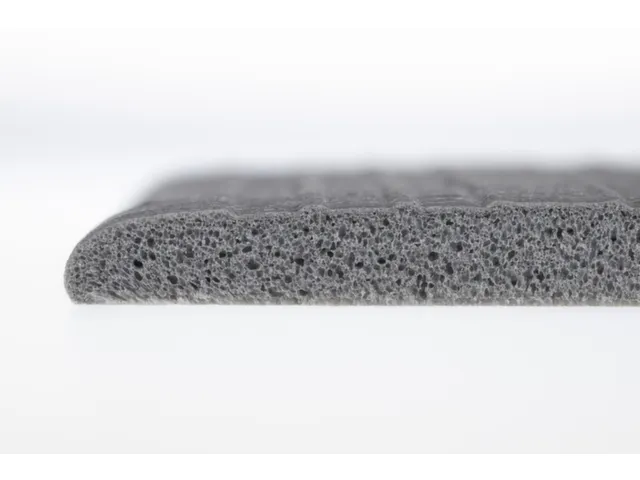 Werkplekmat Hxb 9x1220mm Grijs