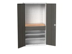 armoire modulaire HxlxP 2000x1050x550mm 2xtablette en acier 1tiroir(s)