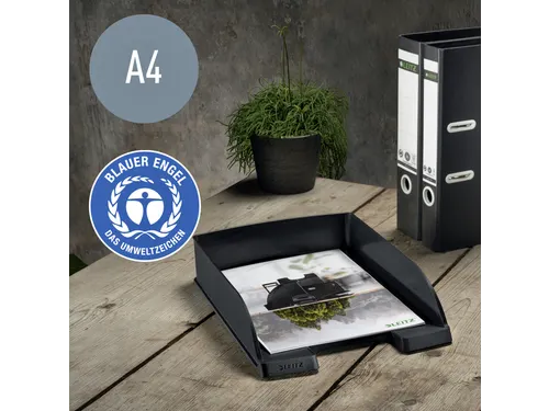 Brievenbak Leitz 5227 Recycle A4 zwart