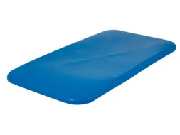 Deksel Voor Verrijdbare Rechthoekige Bak 450 Liter Blauw