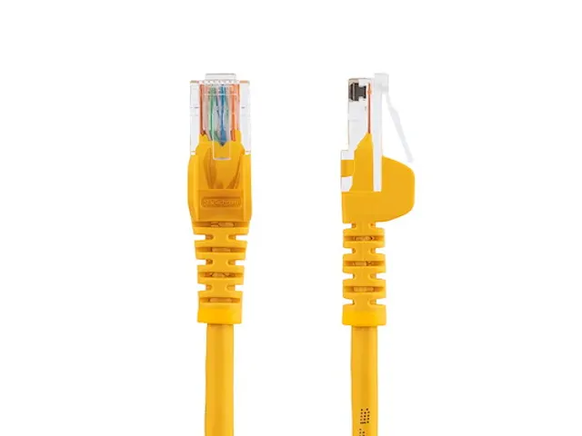 2m Cat5e patchkabel met snagless RJ45 connectors geel