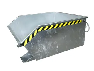 Kiepbak Hxbxd 680x1280x1440mm 0.75m³ 171kg Draagverm. 1000kg Verzinkt - 1