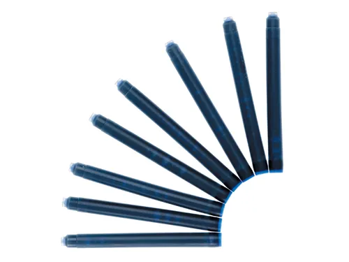 Inktpatroon Waterman lang Mysterious Blue Blauw-Zwart 8 stuks