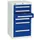 ladekast HxBxD 900x515x500mm 6laden vergrendeling RAL7035 RAL5010