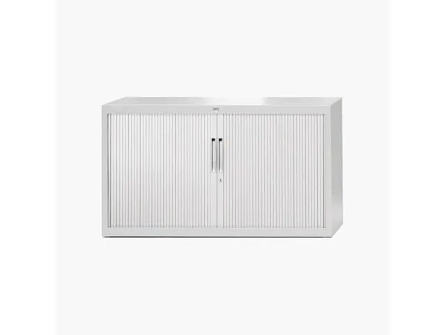 Claudius PLUS roldeurkast 72,8x120x45cm wit