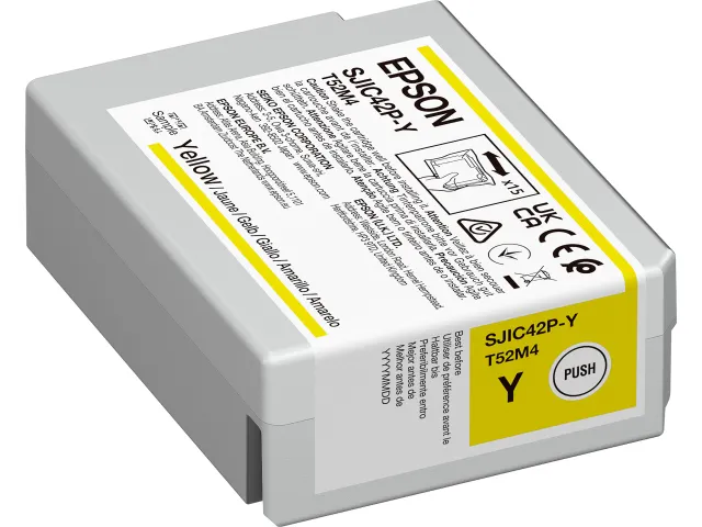 C13T52M440 Epson Sjic42Py Cw Inkt Geel 50Ml