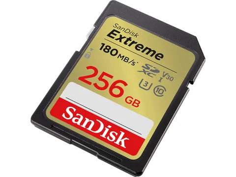 Extreme 256GB SDHC Memory Card 180MB/S 1