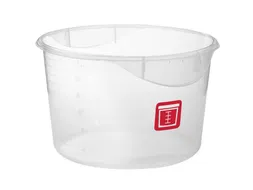Ronde Voedselcontainer 11.4 Liter Rauw Vlees
