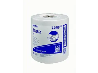Wypall 7490 Poetsdoeken Combirollen L10 Wit 1-Laags - 1