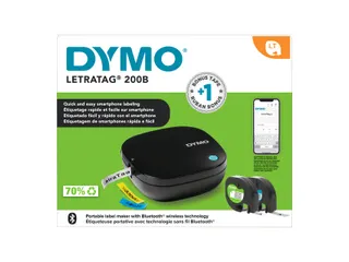 Dymo LetraTag 200B Bluetooth Labelprinter 12mm Draagbaar - 3