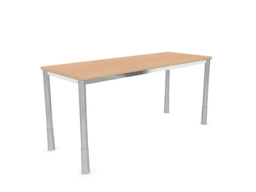 In hoogte verstelbaar bureau,HxBxD 720-840x1600x600mm,NE-esdoorn