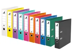 Ordner Kangaro A4 75mm 2 rings 10 stuks assorti kleuren PP/Papier