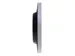 Wandklok MAUL Step RC Ø30x5cm kunststof wit/wit
