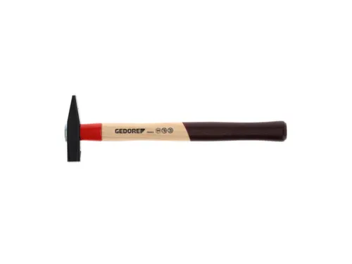 GEDORE 600 H-100 Ingenieurshamer ROTBAND-PLUS met hickory steel,100g