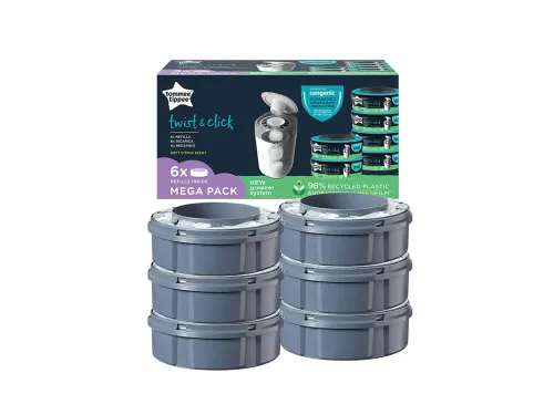 Navulcassettes voor Twist & Click Luieremmer