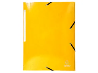 Iderama Elastomap 3 Kleppen Rugetiket Assorti Kleuren Karton - 4