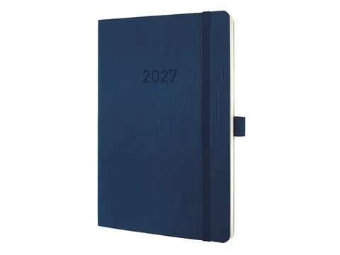 Weekagenda Conceptum A5 2027 (NL/FR/EN/DU) midnight Blue Softcover