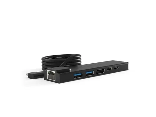 Compulocks HUB01, USB 2.0 Type-C, HDMI, RJ-45, USB 3.2 Gen 1 (3.1 Gen