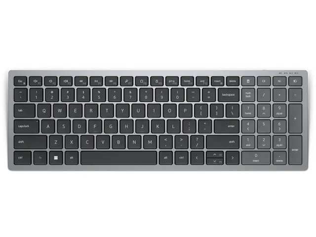 DELL KB740 Toetsenbord Draadloos + Bluetooth QWERTY Zwart