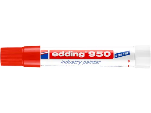 Viltstift edding 950 pastamarker industry rond 10mm rood